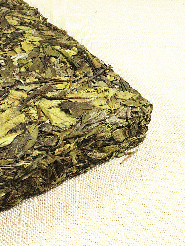 福鼎白茶原产地 2020年管阳高山贡眉小菜茶土茶荒野茶砖松压500克_虎窝淘