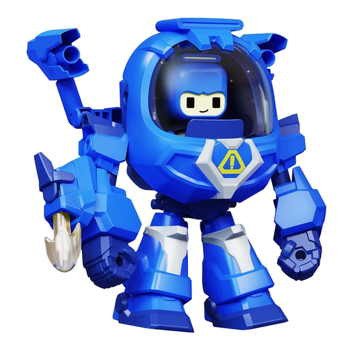 百变布鲁可超能版先锋小队布布鲁鲁可可战队布鲁克积木人玩具男孩 - 图1