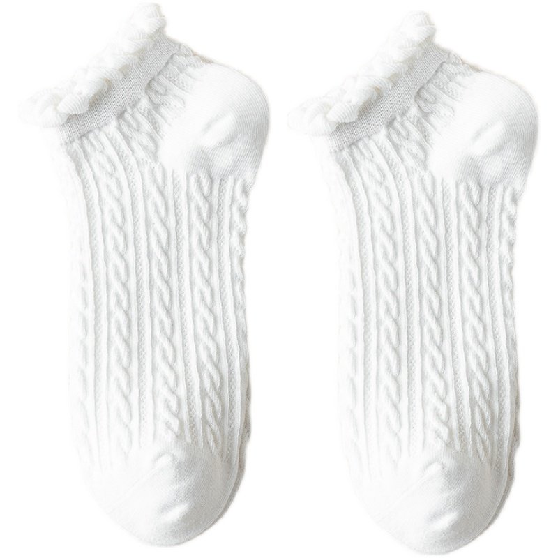 花边袜子女短袜夏季薄款jk可爱日系简约船袜女低帮纯棉ins潮春秋,淘宝优惠券,粉丝福利购,淘宝优惠卷