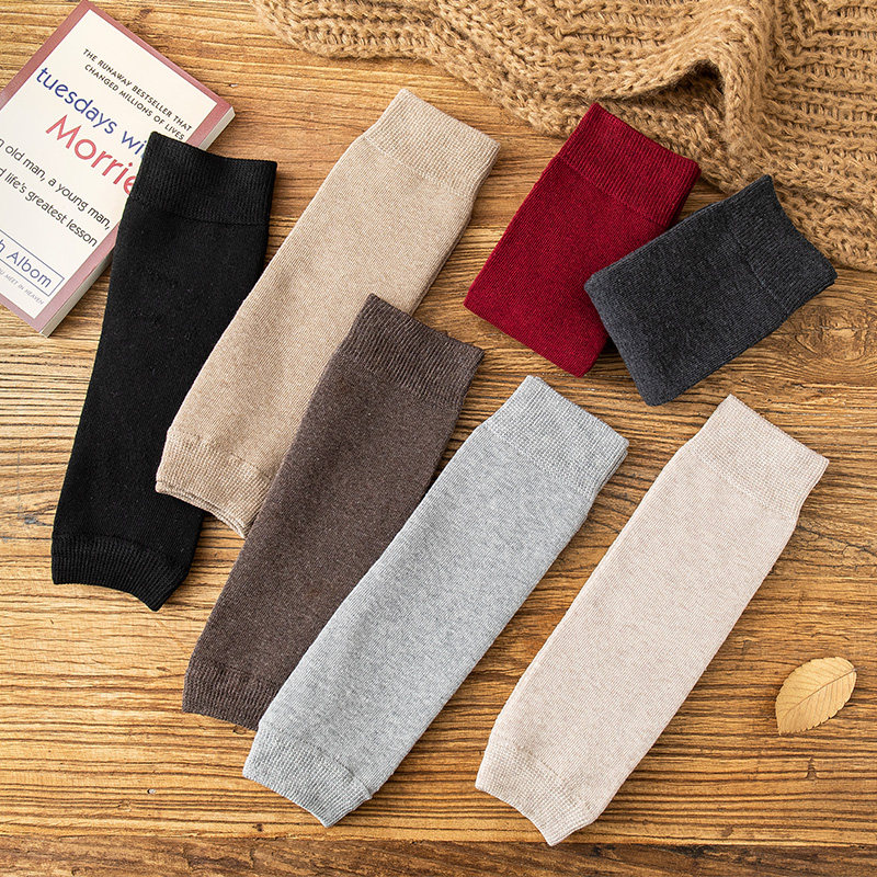 护膝盖小腿袜毛圈加厚保暖老寒腿瑜伽腿套女士冬季款防寒长筒袜套,淘宝优惠券,粉丝福利购,淘宝优惠卷