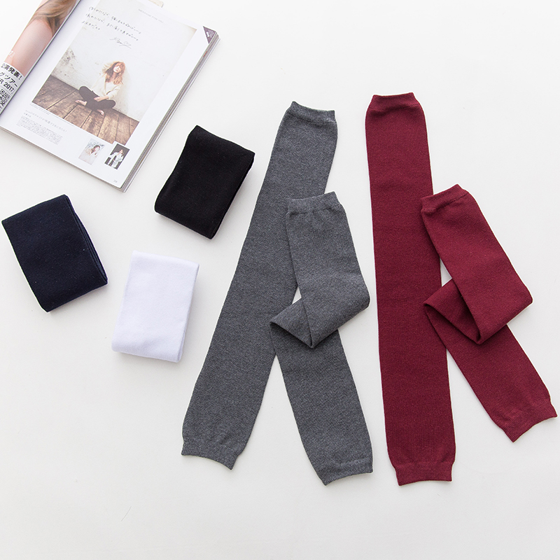 纯棉直筒护膝袜套秋冬季韩国跳舞瑜伽保暖护腿高筒过膝堆堆长袜女,淘宝优惠券,粉丝福利购,淘宝优惠卷