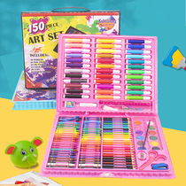 150 pieces of paintbrush suit watercolor pen painted pen painting suit craypen color childrens colorful pen drawing tool