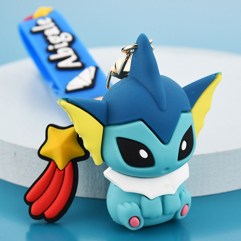 创意神奇宝贝精灵钥匙扣卡通新三代皮卡 钥匙圈可爱书包挂饰礼品,淘宝优惠券,粉丝福利购,淘宝优惠卷