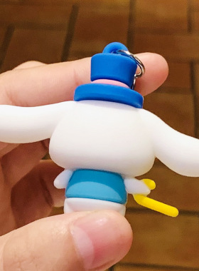 多款兔子学生情侣pvc书包挂件