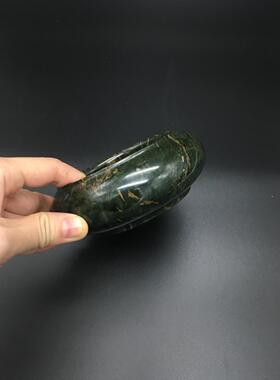 华安玉九龙壁天然玉个性创意烟灰缸定制刻字礼品家居饰品办公摆件