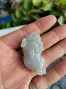 a货冰糯种翡翠证书支持复检老料