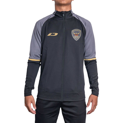 iD定制/iDraw足球外套秋冬季足球训练长袖套装运动衣出场服2301 - 图0