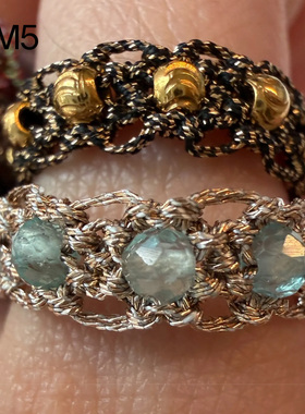 TresséRing宝石编织戒指