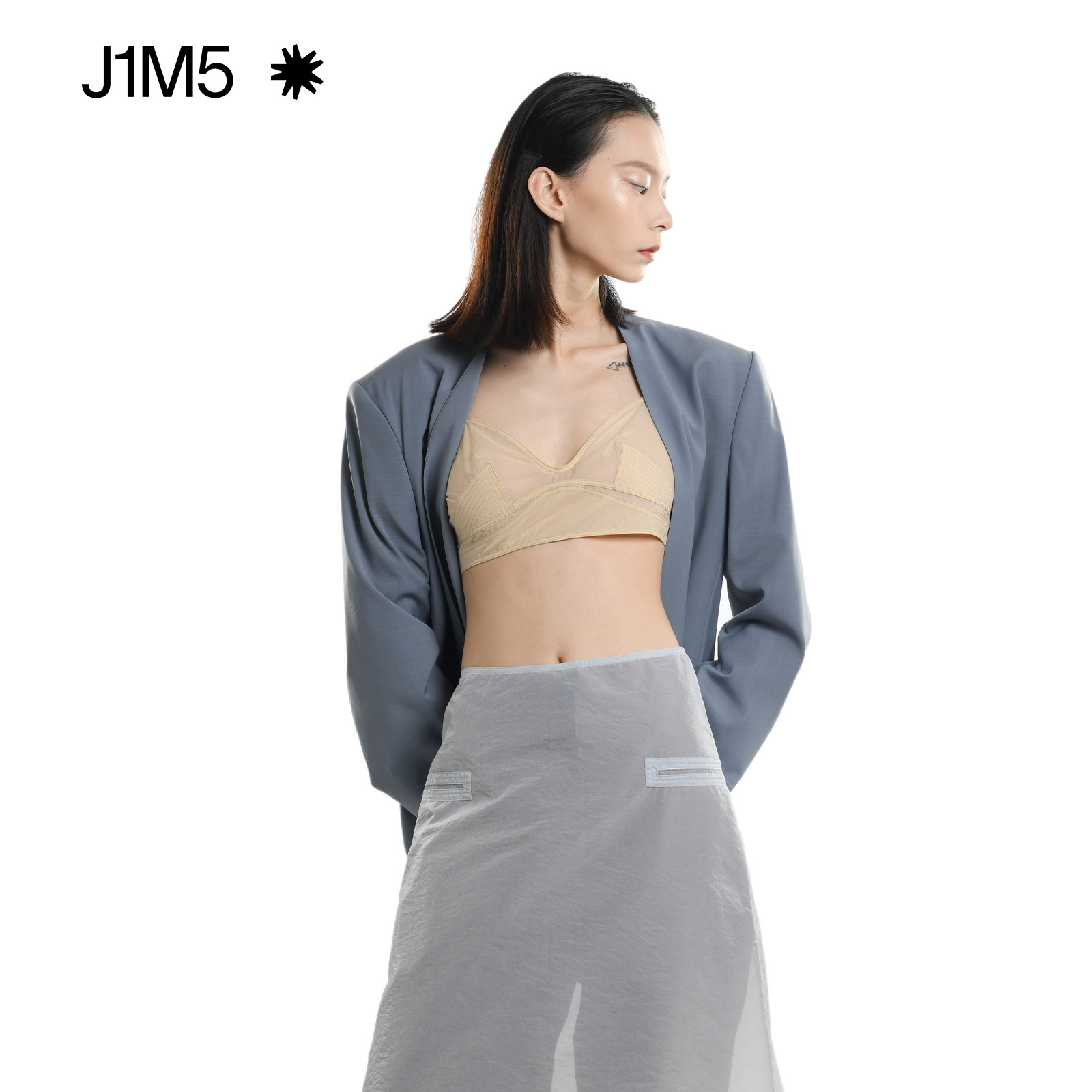 J1M5买手店 LOW CLASSIC 22SS 半透明BRA吊带设计师韩国新款女 - 图2