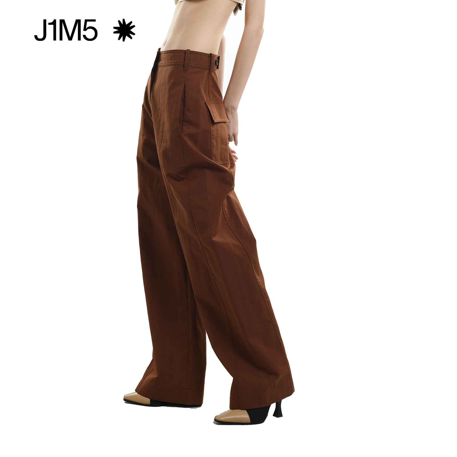 J1M5买手店 LOW CLASSIC 22SS 宽松直筒长裤宽松韩国设计师春夏女 - 图0