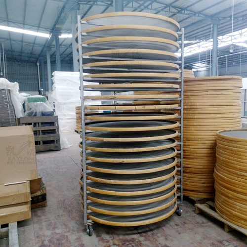 Бамбуковая плетение бамбуковых продуктов из нержавеющей стали бамбуковое сито с пористым бамбуковым ситом бамбуко