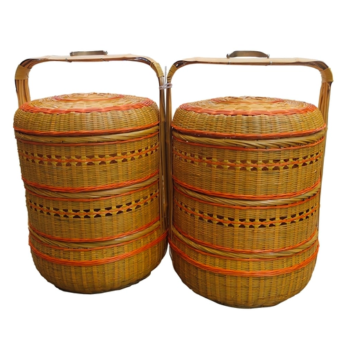 Пока -Провои, чтобы отправить обеденную корзину Счастливые события свидание, свадьба, Bluezi Bamboo Baske Bord Gift Borpt Bask