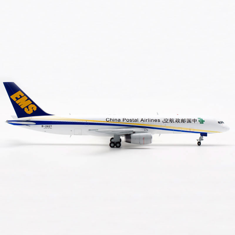 JC Wings LH2199 中国邮政航空波音B757-200 B-2827飞机模型1/200 - 图0