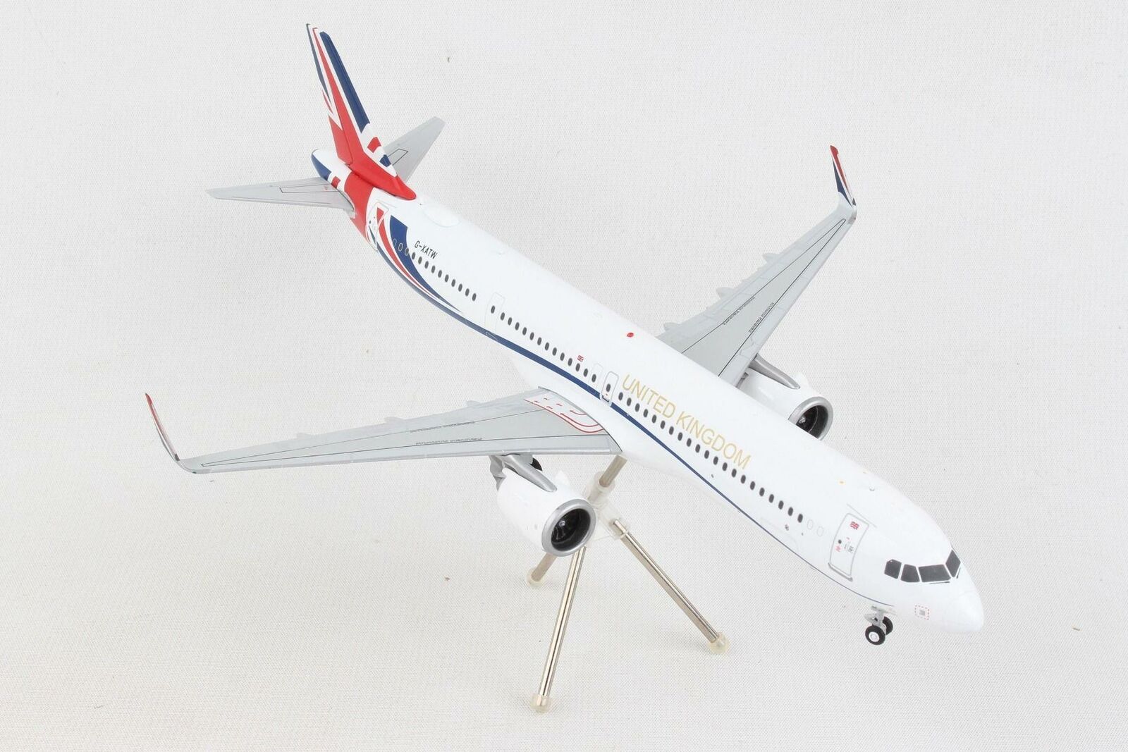 GeminiJets G2RAF1012 英国空军空客A321neo G-XATW飞机模型1/200 - 图1