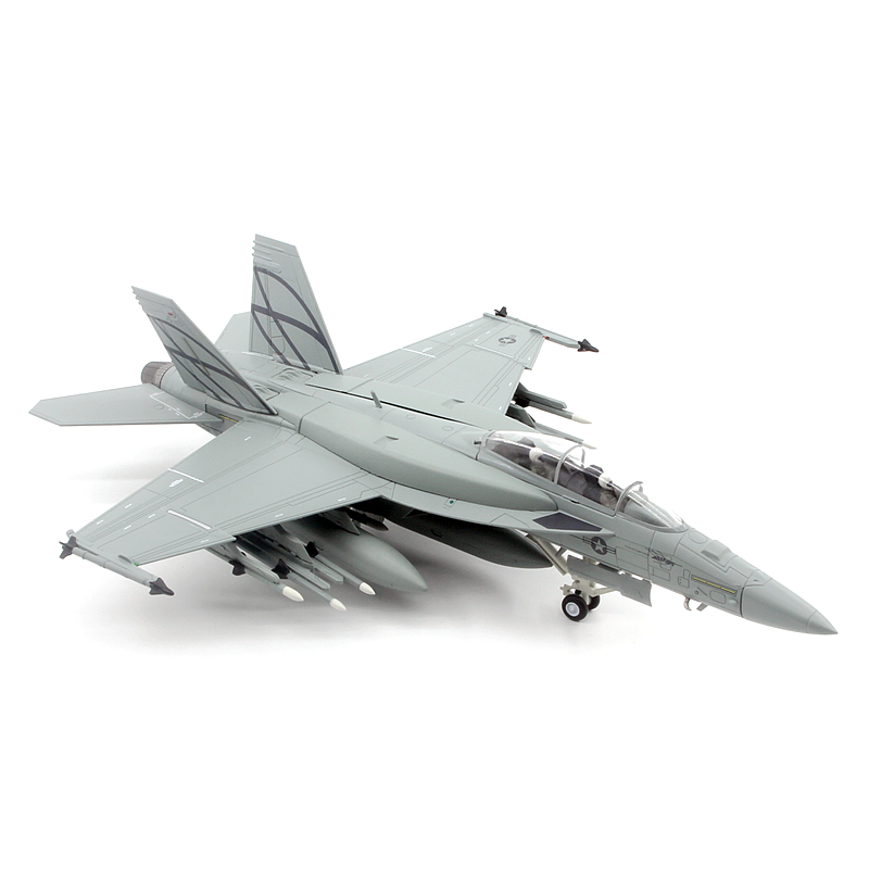 WLTK日炙 美国海军F/A-18F终极大黄蜂战斗机 F18合金成品模型1/72 - 图2