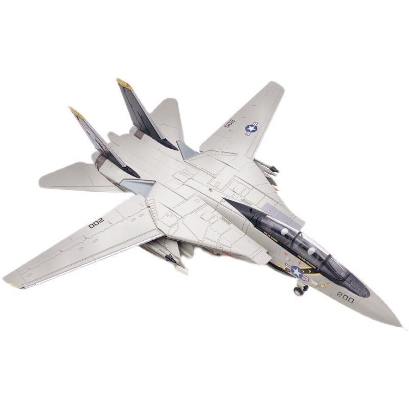 WLTK日炙美国F-14A雄猫战斗机VF-84海盗旗 F14成品合金模型1/100-图3