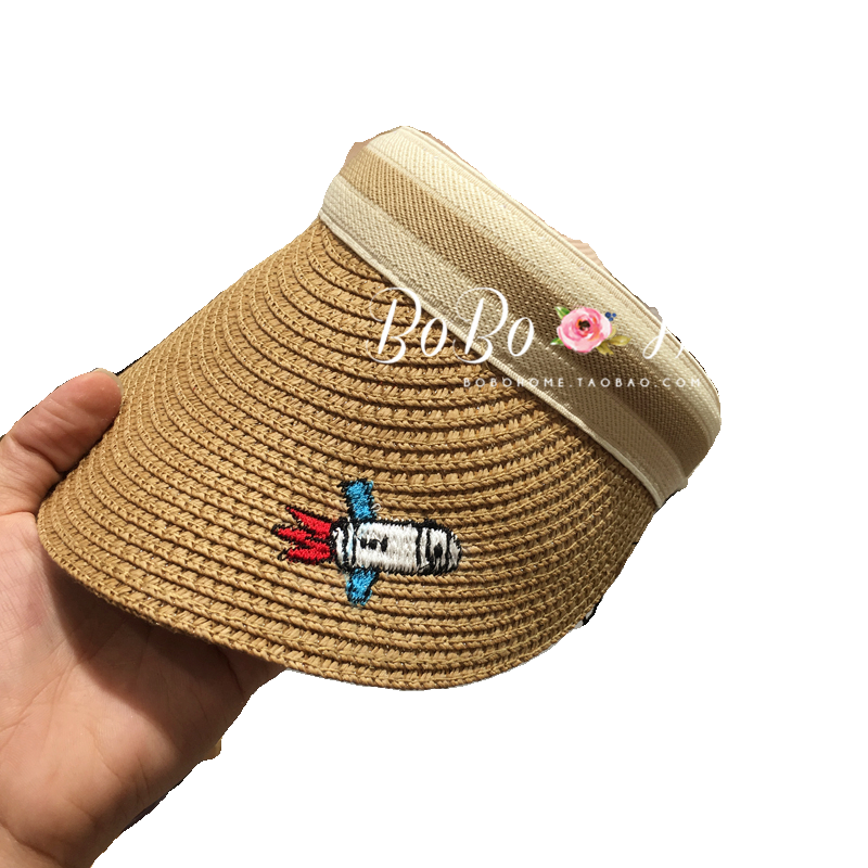 韩国bebe prince儿童帽子 防晒空顶沙滩帽遮阳帽小童渔夫帽太阳帽,淘宝优惠券,粉丝福利购,淘宝优惠卷