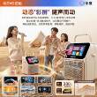 金运 K800新款蓝牙音响悬浮歌词显示屏家庭KTV麦克风话筒音响一体