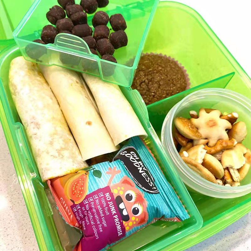 sistema 新西兰进口沙拉水果吐司午餐环保饭盒便当点心盒餐食品盒 - 图2