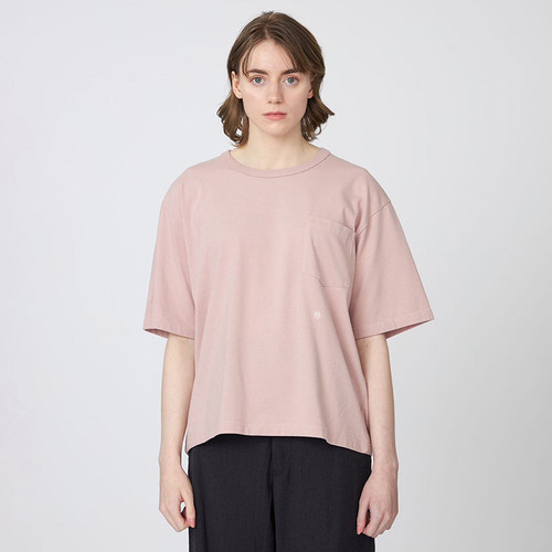 山系纯色口袋短袖COOLMAX Jersey Pocket Tee多色宽松T恤情侣百搭 - 图2