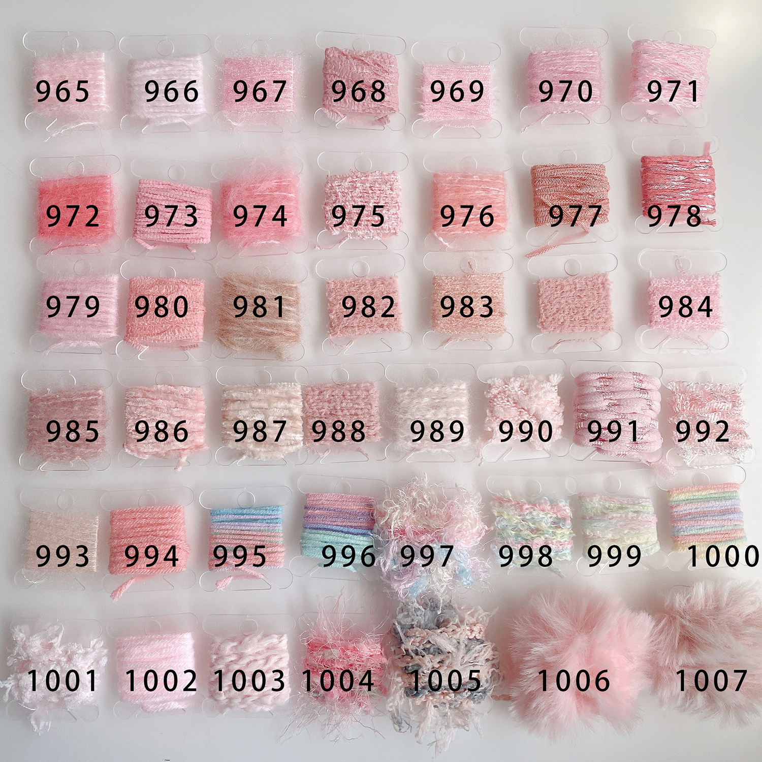 粉色系手混线小样藏族脏鞭发绳文玩头饰原创辅料DIY配件迷你线板,淘宝优惠券,粉丝福利购,淘宝优惠卷