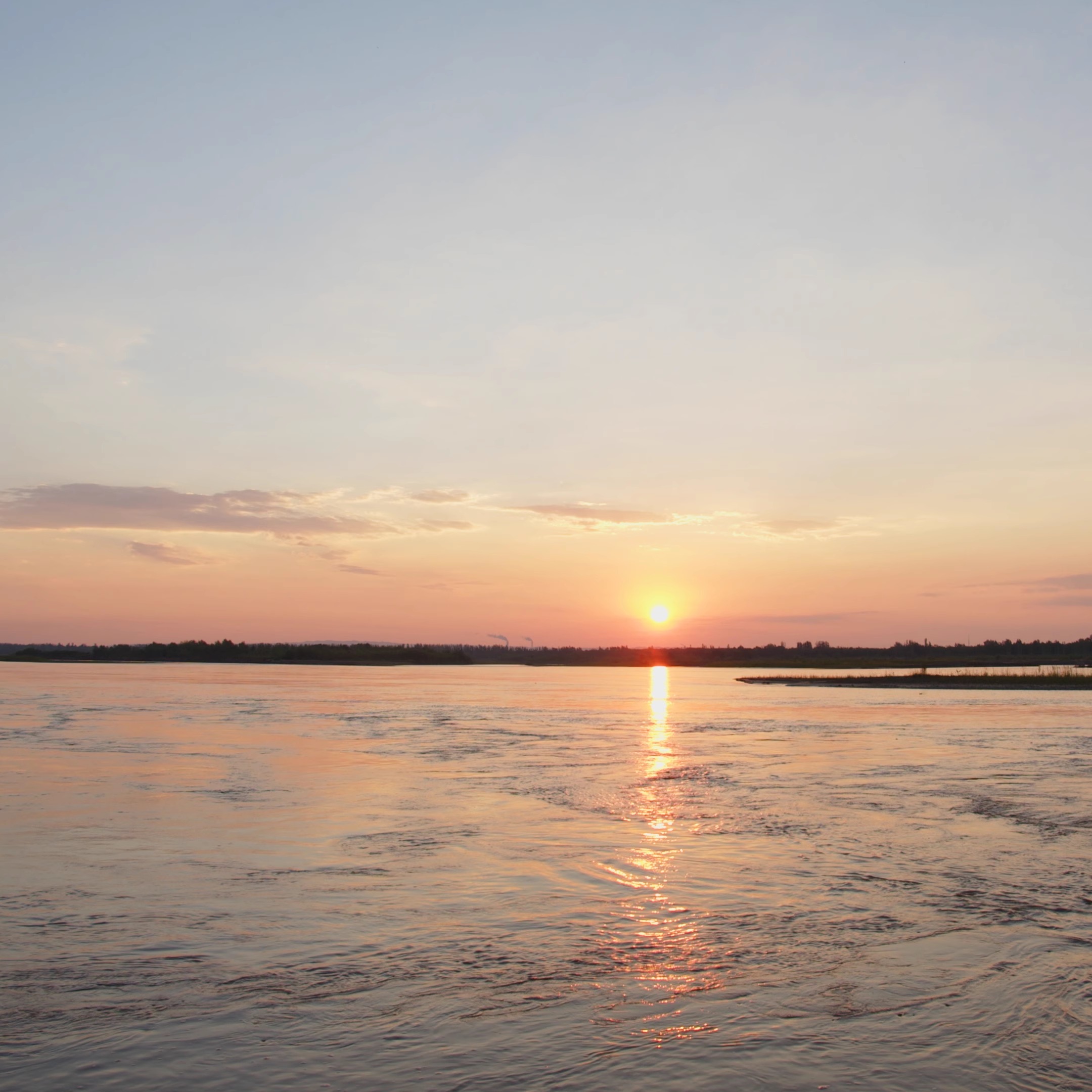 恢弘大气中国风光大山大河黄河日出航拍延时4K视频素材 - 图1