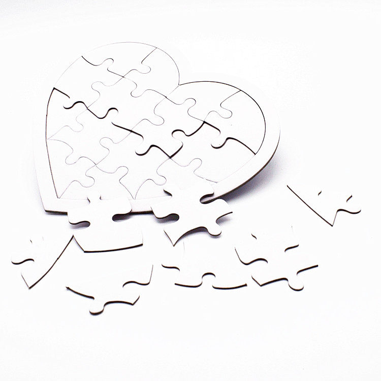 空白涂色拼图纸质白模拼板儿童DIY益智填色涂鸦绘画幼儿拼插玩具,淘宝优惠券,粉丝福利购,淘宝优惠卷