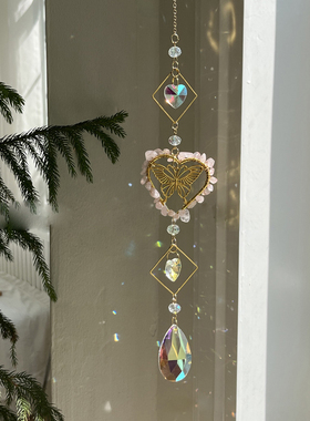 阳光捕手光影风铃窗户小挂件