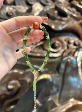 杭州香积竹节节节高手串女款闺蜜礼物轻奢小众精致高级感正品代请