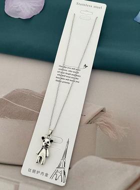 简约时尚百搭钛钢甜酷风项链