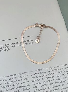纯铜简约小众百搭手链