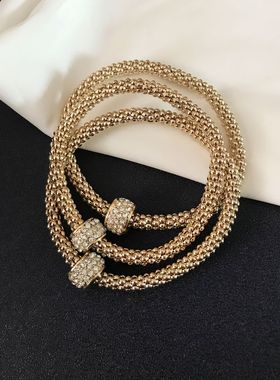 欧美手链超值三个只超仙莱茵石