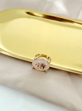 s15青岛外贸欧美首饰品艺术风格潮搭港风甜美淡雅新潮款唯美戒指