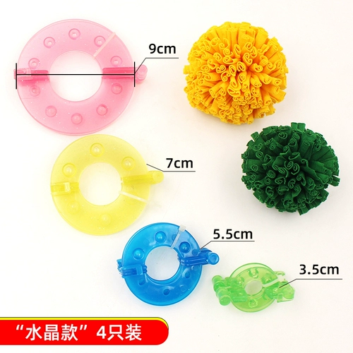 Волшебник из шерстяного бархатного воздушного шара в виде шарика, ручная диви -кукла, плетена