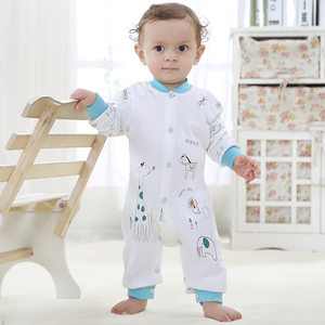 阳光菊超值品牌全棉哈衣 会呼吸的婴儿纯棉连体衣连身内衣服爬服