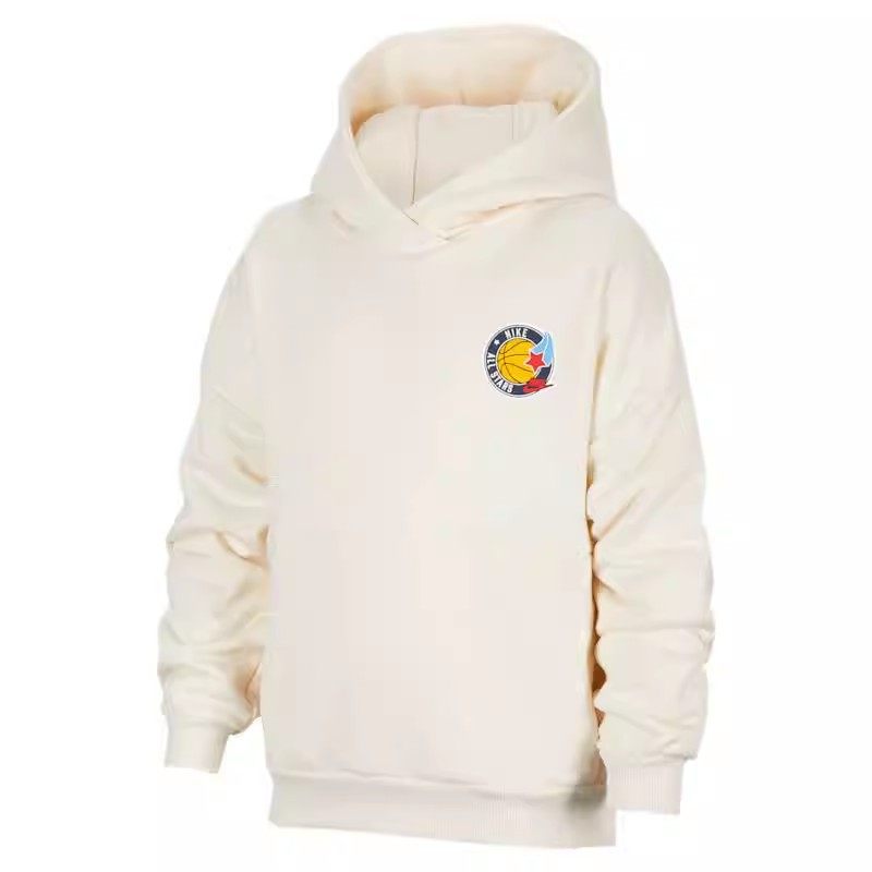 耐克Nike 大童宽松连帽纯棉针织印花套头衫卫衣HV1747-110-010,淘宝优惠券,粉丝福利购,淘宝优惠卷