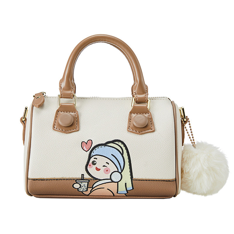 aza 2021新款潮波士顿小众手提小包 aza女士包袋