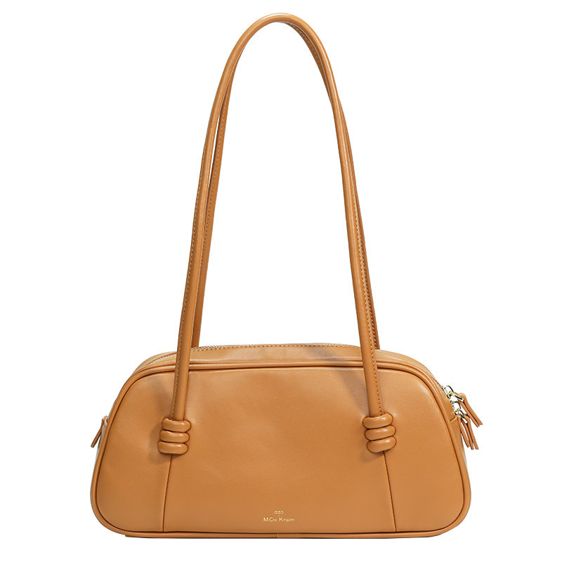 aza单肩腋下皮质手提小众感枕头包 aza女士包袋