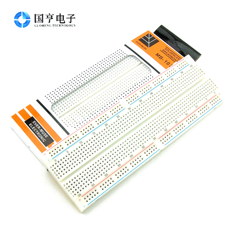 面包板MB-102  集成电路实验板全铜面包板\感光板\线路板\实验板