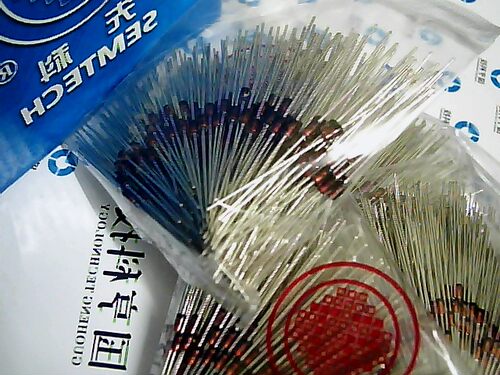 稳压二极管 1W 9.1V 9V1 1N4739 1N4739A 10个价 - 图1