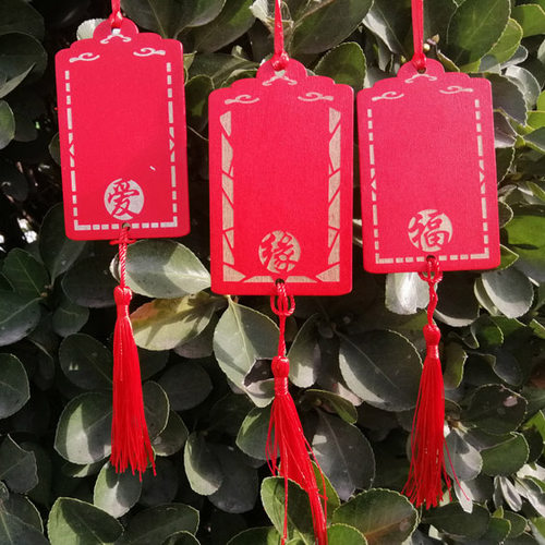 木质心愿牌定制LOGO景区寺庙装饰挂牌可心愿许愿牌纪念牌刻字定制 - 图0