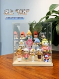 Bubble Mart Blind Box Хранение коробки рука -Office Doll Model Прозрачная пылевидная пыль шкаф Yark Dust Pround Lesats