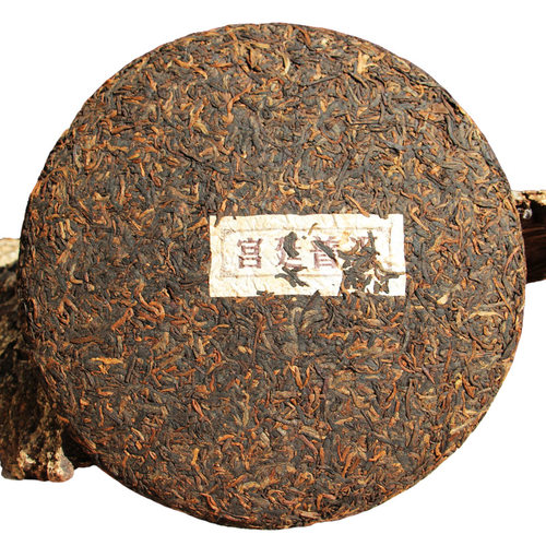 2009年茶叶 云南西双版纳勐海七子饼茶熟茶 普洱熟茶饼  357g饼茶 - 图3