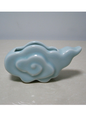 平步青云 陶瓷名片夹名片盒 摆件 商务礼品  送领导朋友礼品礼物