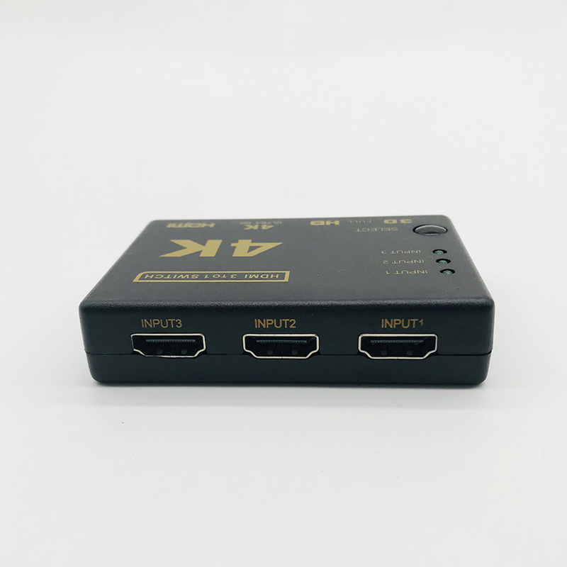 又是稀罕物 4K*2K三进一出HDMI切换器hdmi3进1出高清视频转换器 - 图2