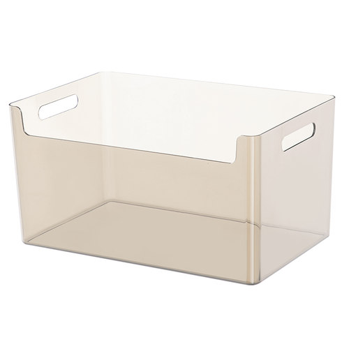 太力桌面收纳盒透明亚克力盒子厨房零食收纳筐学生宿舍整理收纳箱 - 图3