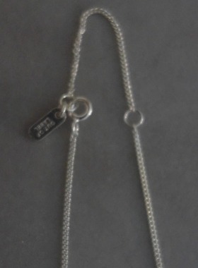 韩国outoflabel纯银简约百搭项链