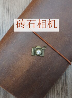 旅行记事本吊坠藏银