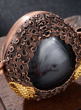 铁蝎岔怒嘎乌盒吊坠饰品