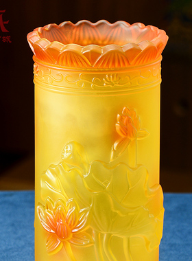 琉璃储香筒家用插香筒